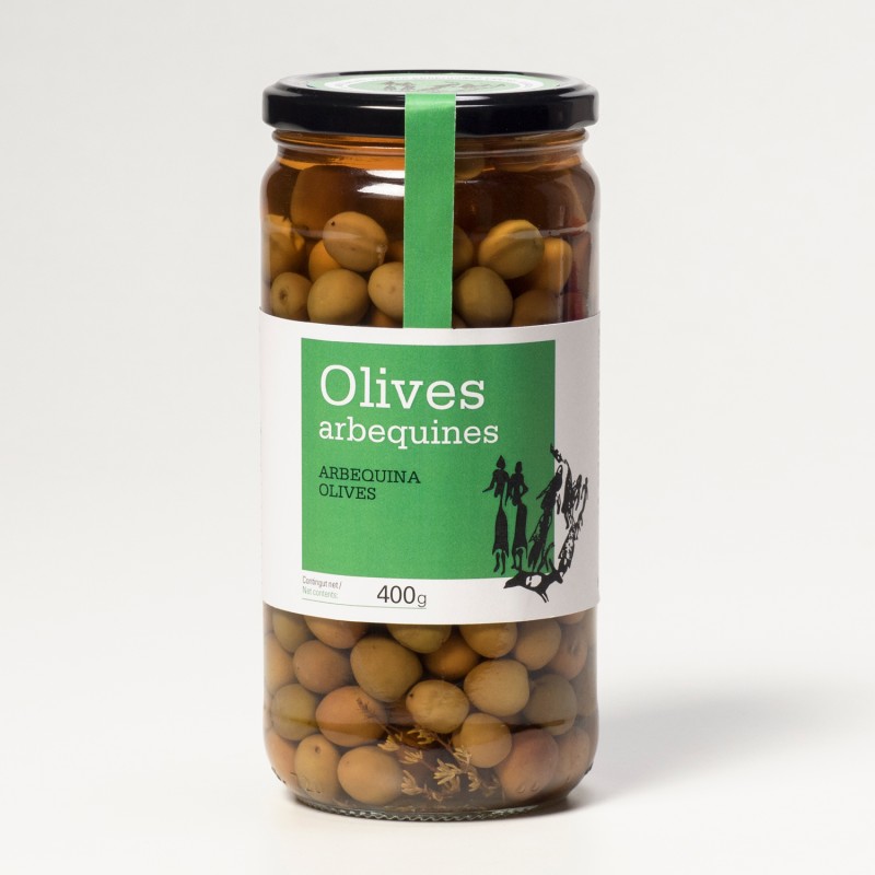 Cogul Arbequina Oliven 400g