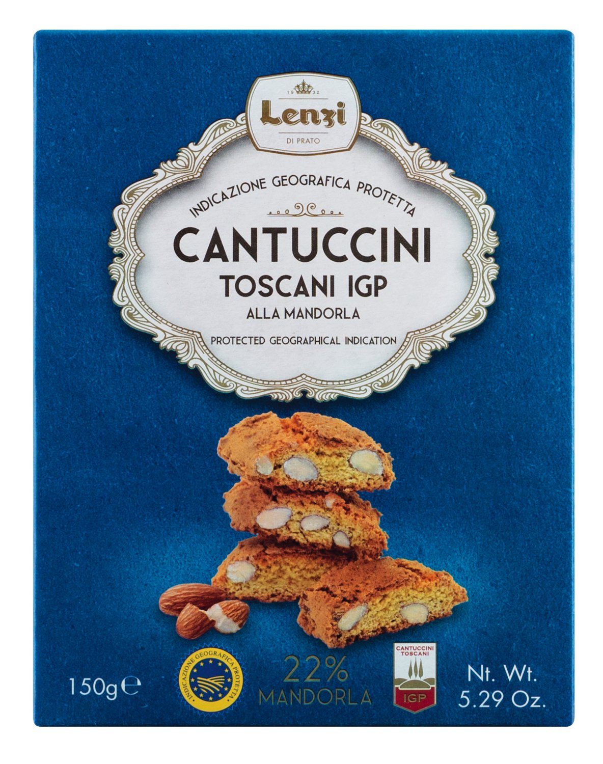 Lenzi Cantuccini toscani IGP alle mandorle - Toskanische Mandelkekse